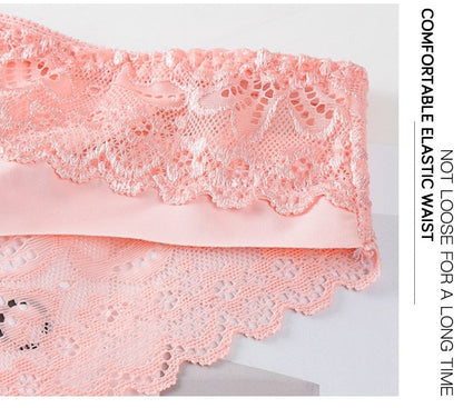 3 Pack Lace Underwear Panties Set Intimate Lingerie Cotton Briefs Transparent Undies The Clothing Company Sydney