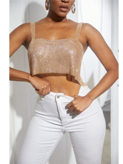 Rhinestone Mini Party Backless Pink Halter Night Club Glitter Sequin Dress The Clothing Company Sydney