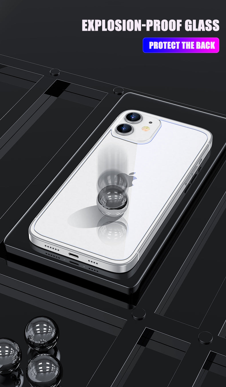 3In1 Front+Back+Lens Full Cover Protective Tempered Glass iPhone 13 12 11 Pro Max 13 Mini HD Clear Screen Protector Film The Clothing Company Sydney