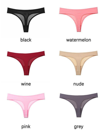 10 Pack Sports Panties Thongs T-back G-string Seamless Solid Underwear Briefs The Clothing Company Sydney