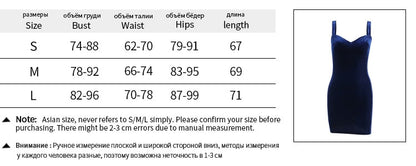 Blue V-Neck Spaghetti Strap Mini Party Sleeveless Skinny Backless Summer Slim Dress The Clothing Company Sydney