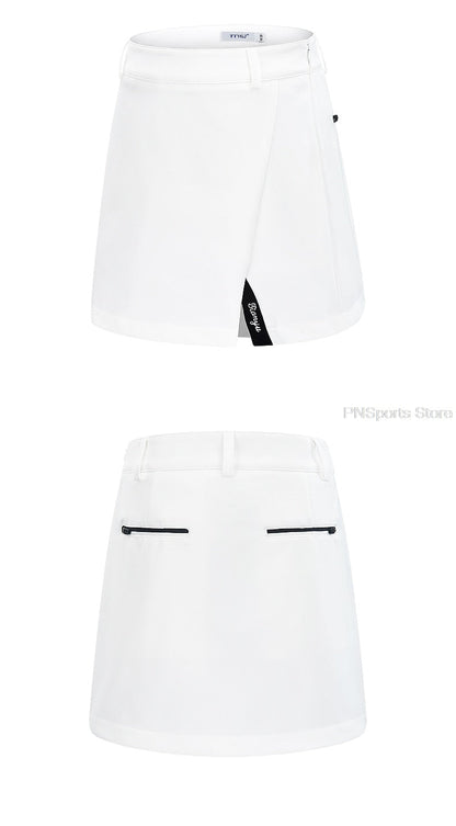 Golf Clothes Ladies Skirt Set Women Sleeveless Slim Top Shirts Pleated Skirts Tennis Badminton Dry Fit Skirt The Clothing Company Sydney