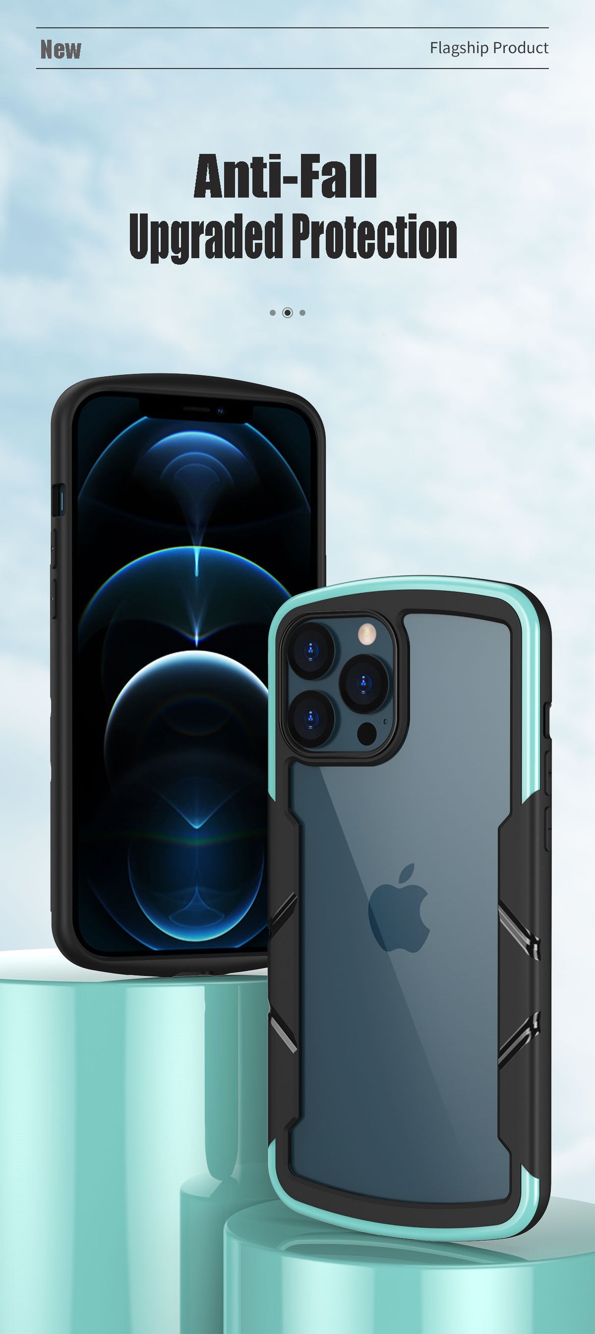 Anti-Fall Shield Shockproof Arome Phone Case For iPhone 13 12 Mini 11 Pro Max X XR XS 7 8 Plus SE 2020 Acrylic Clear Back Cover The Clothing Company Sydney