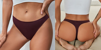Seamless Panties Printing Floral Thongs Low Rise G-String Breathable Intimate Lingerie Briefs The Clothing Company Sydney