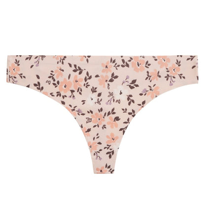 Seamless Panties Printing Floral Thongs Low Rise G-String Breathable Intimate Lingerie Briefs The Clothing Company Sydney