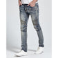 Biker Skinny Stretch Casual Jeans The Clothing Company Sydney