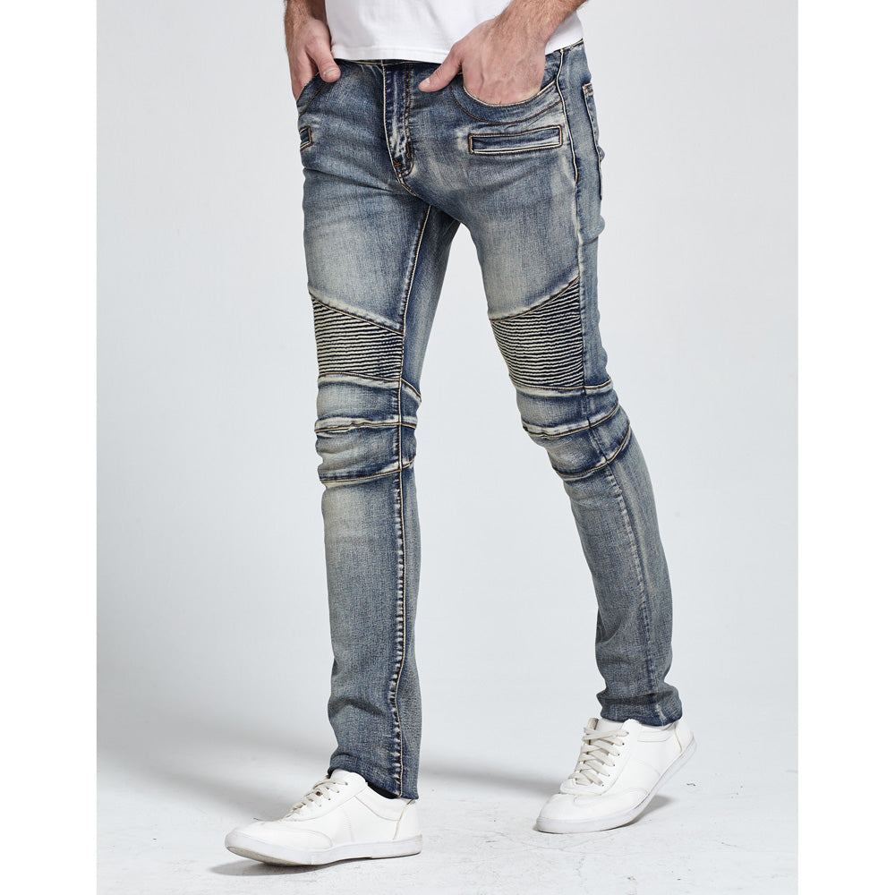 Biker Skinny Stretch Casual Jeans The Clothing Company Sydney