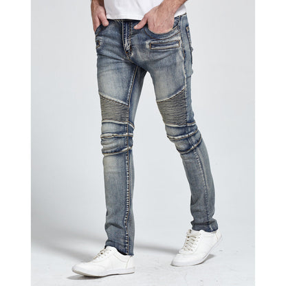 Biker Skinny Stretch Casual Jeans The Clothing Company Sydney
