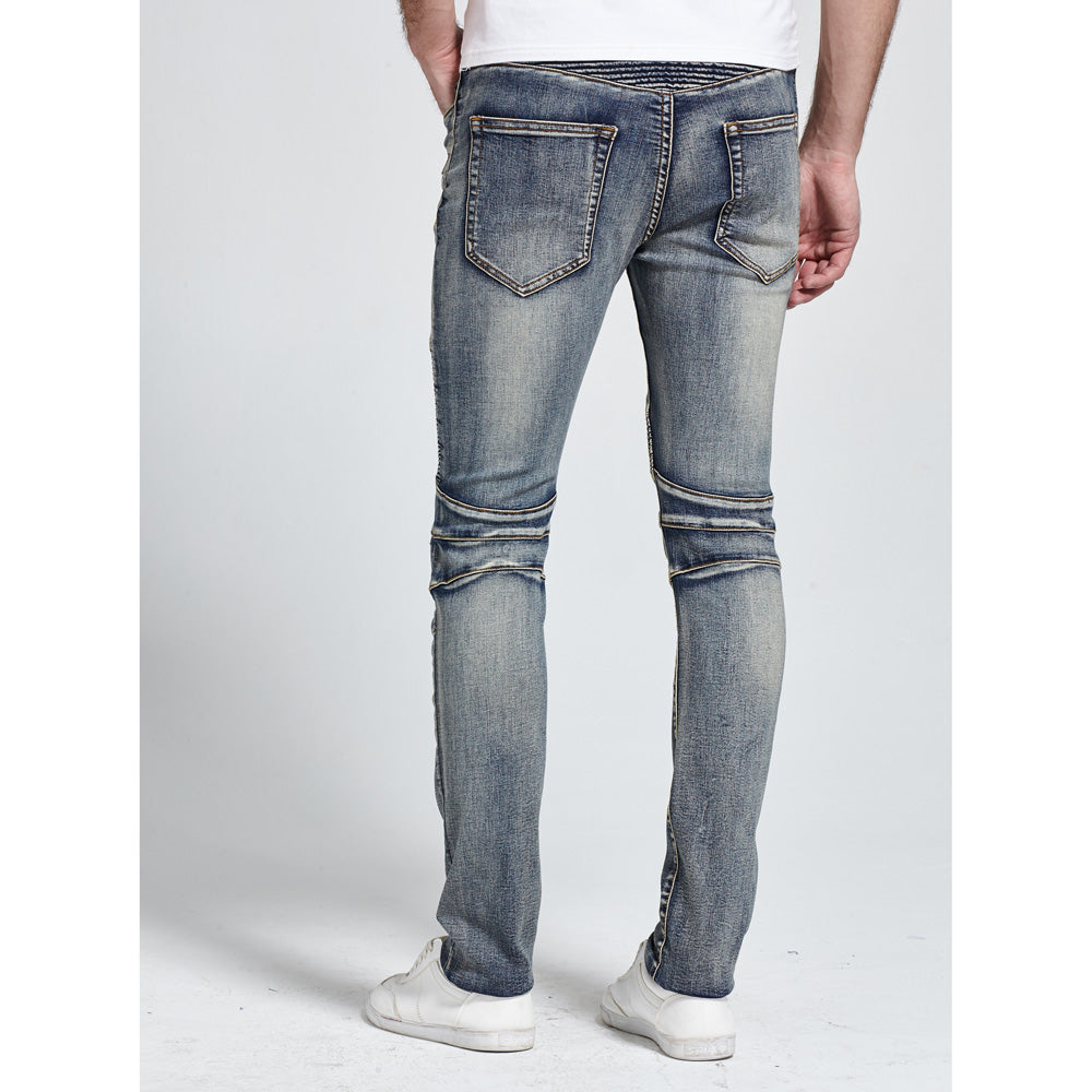 Biker Skinny Stretch Casual Jeans The Clothing Company Sydney