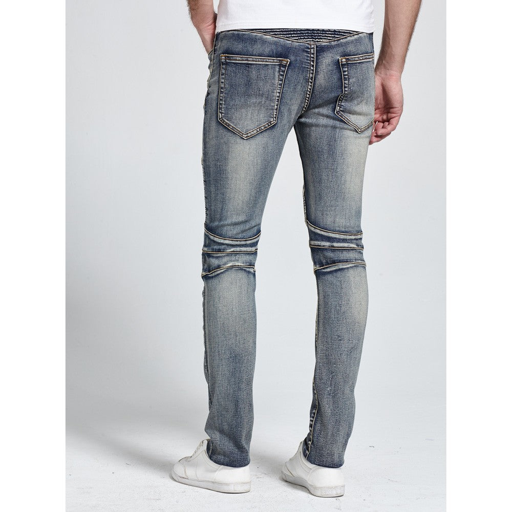 Biker Skinny Stretch Casual Jeans The Clothing Company Sydney