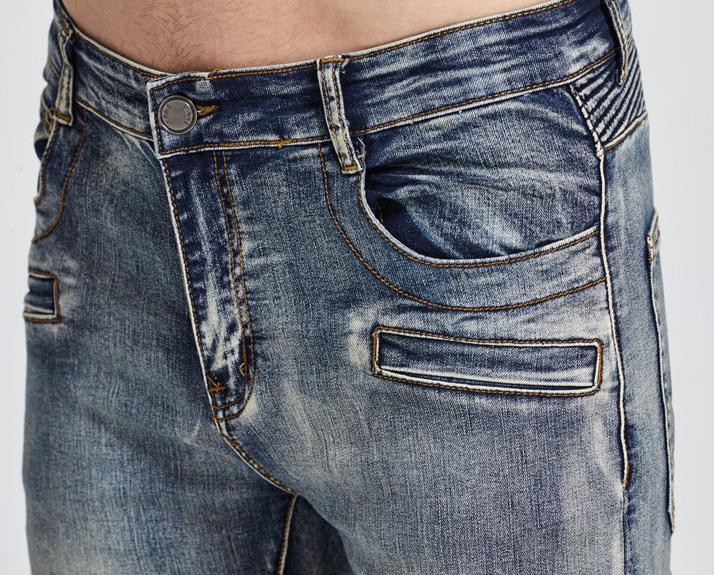 Biker Skinny Stretch Casual Jeans The Clothing Company Sydney