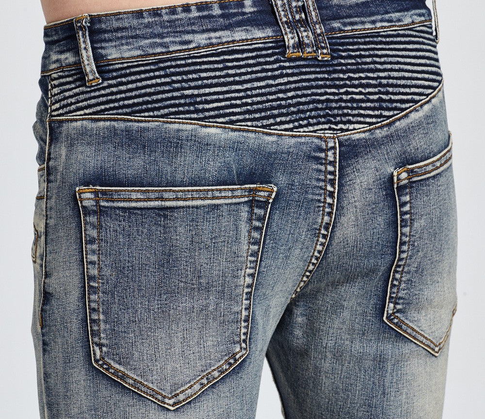 Biker Skinny Stretch Casual Jeans The Clothing Company Sydney