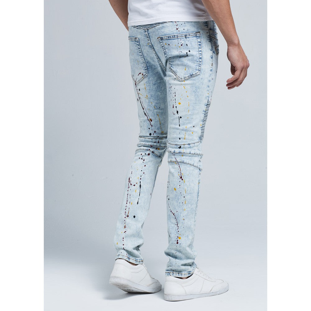 Biker Skinny Stretch Casual Jeans The Clothing Company Sydney