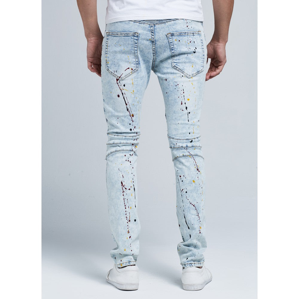 Biker Skinny Stretch Casual Jeans The Clothing Company Sydney
