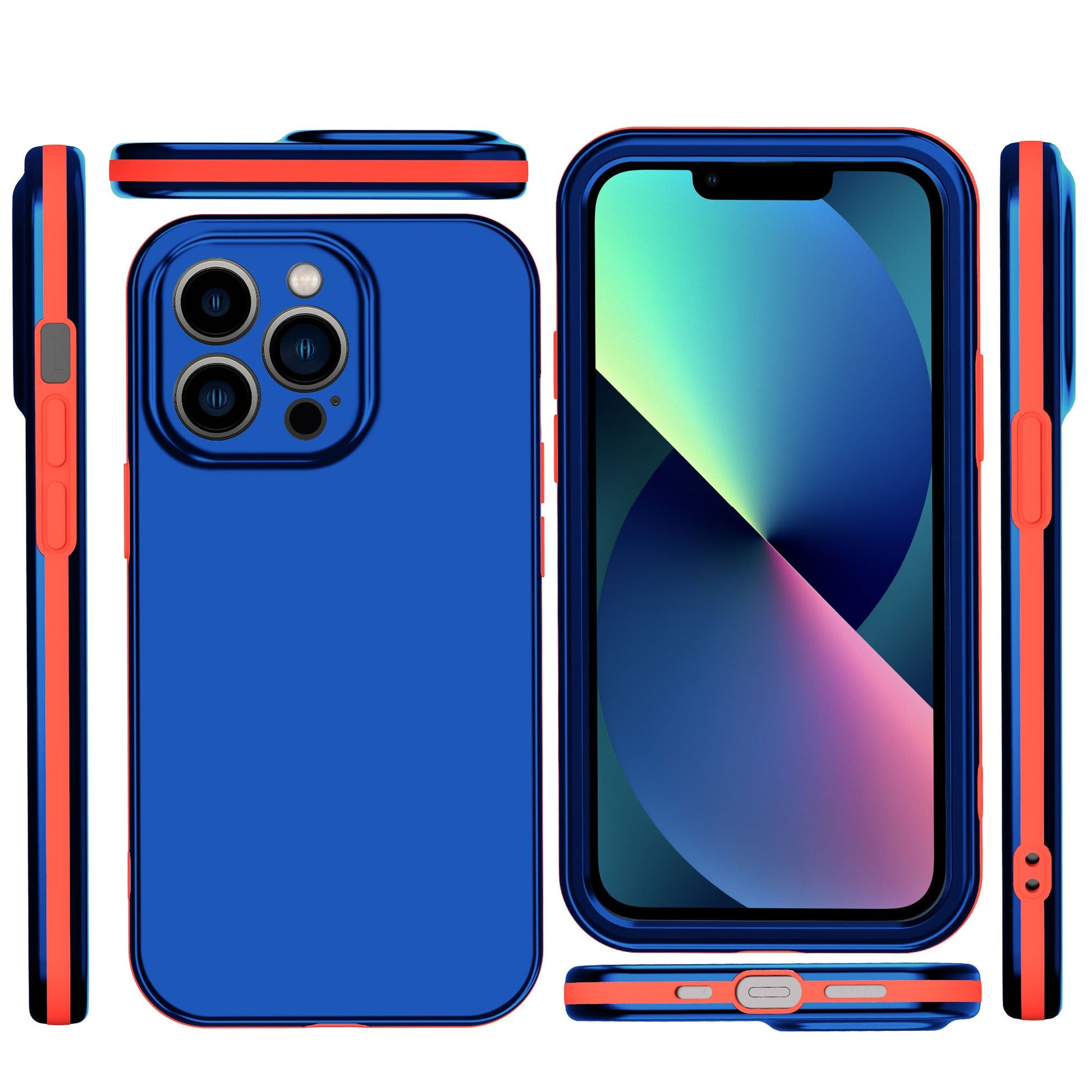 360 Armor Protection Phone Case iPhone 13 12 Mini 11 Pro XS Max X XR 6S 7 8Plus Silicone Shockproof Hard PC Cover The Clothing Company Sydney