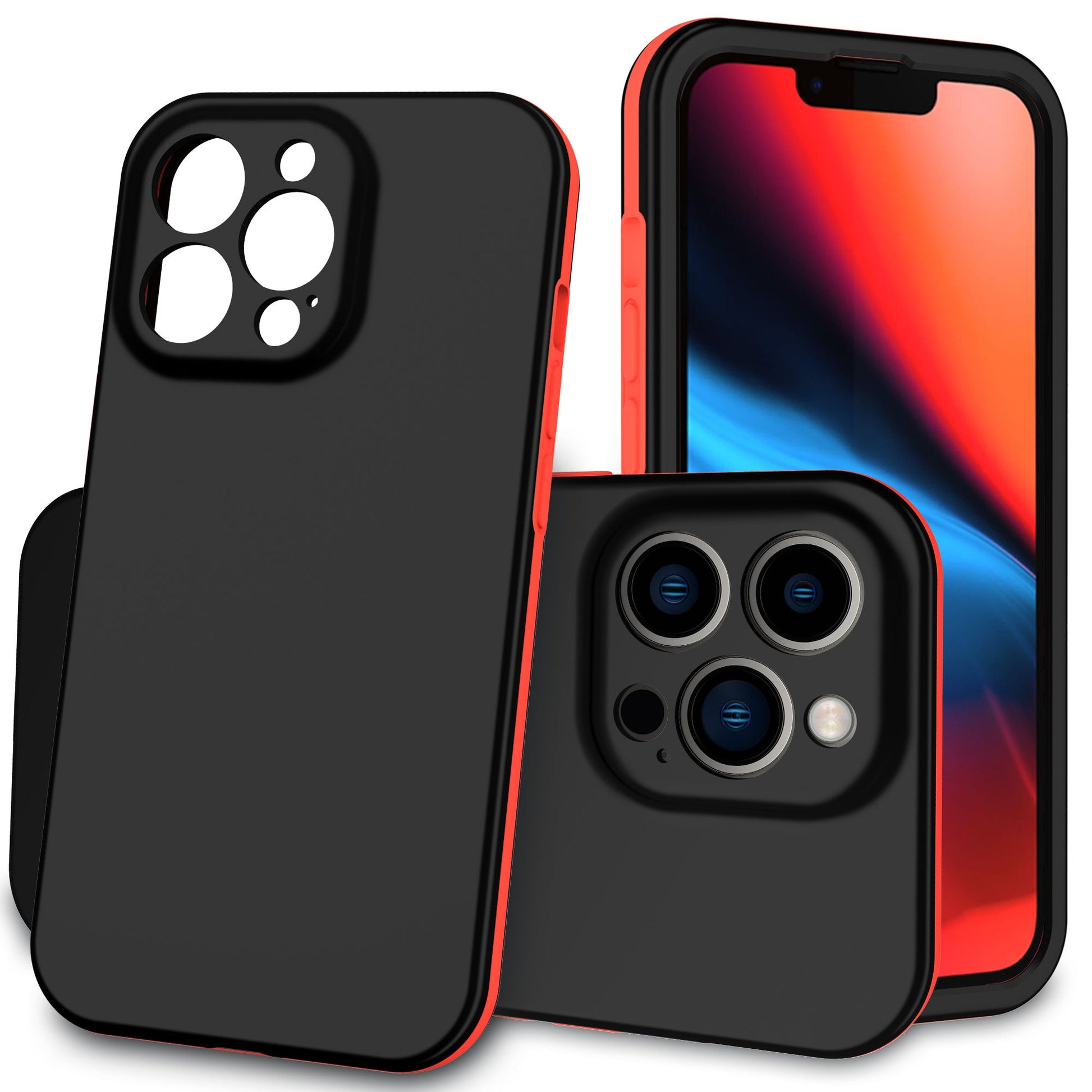 360 Armor Protection Phone Case iPhone 13 12 Mini 11 Pro XS Max X XR 6S 7 8Plus Silicone Shockproof Hard PC Cover The Clothing Company Sydney