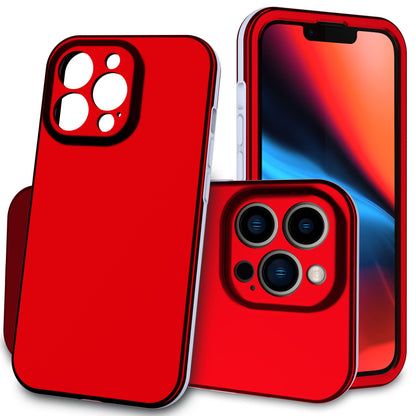 360 Armor Protection Phone Case iPhone 13 12 Mini 11 Pro XS Max X XR 6S 7 8Plus Silicone Shockproof Hard PC Cover The Clothing Company Sydney