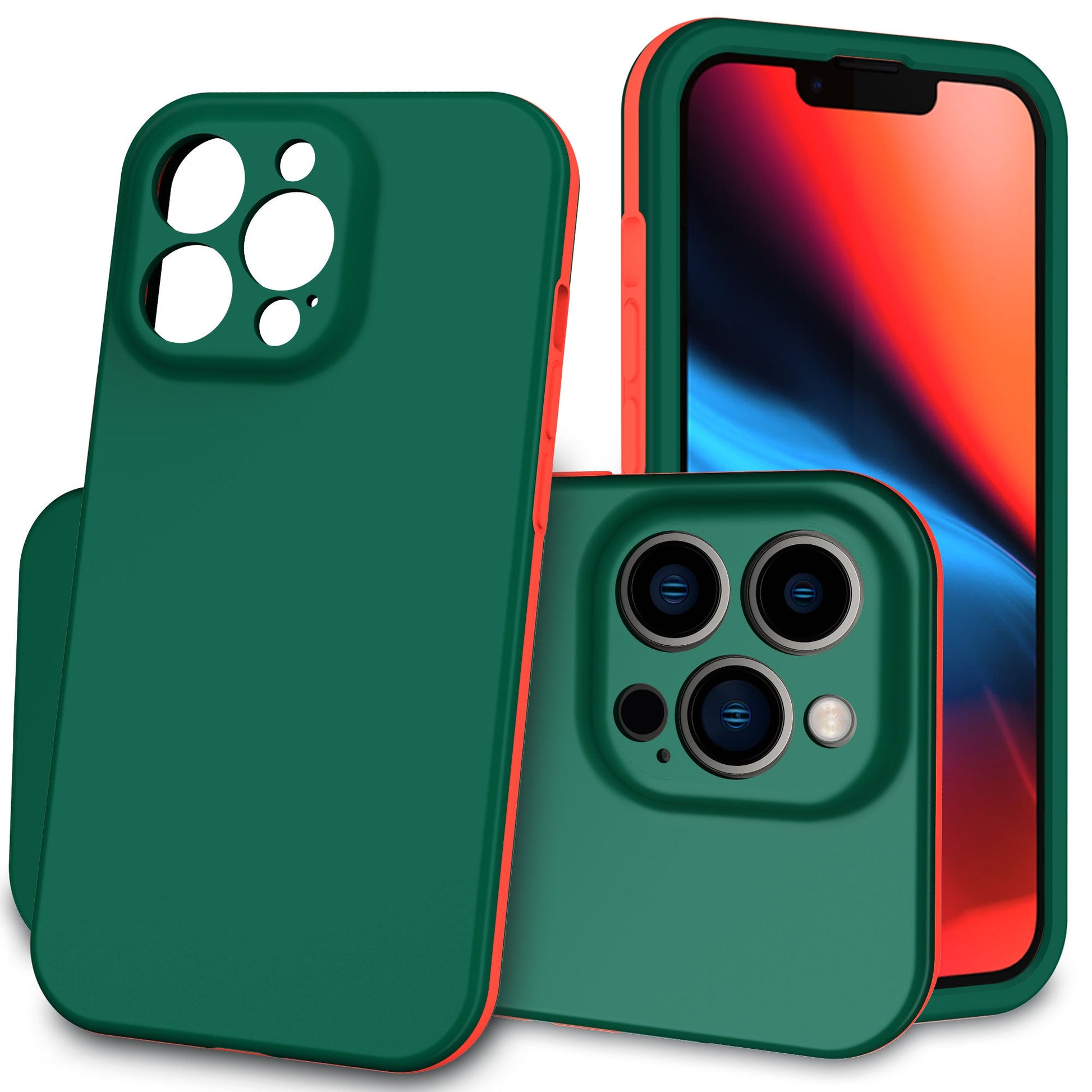 360 Armor Protection Phone Case iPhone 13 12 Mini 11 Pro XS Max X XR 6S 7 8Plus Silicone Shockproof Hard PC Cover The Clothing Company Sydney