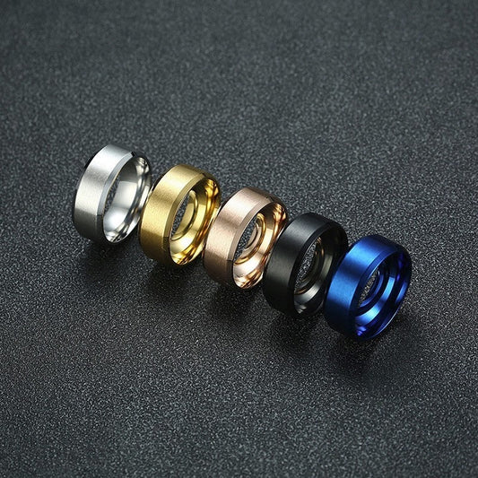 8mm Men Ladies Ring Stainless Steel Wedding Jewellery The Clothing Company Sydney