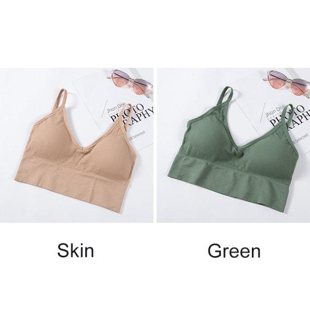 2 Pack Bras Seamless Bra U Type Backless Bralette Push Up Tupe Top Wire Free Brassiere The Clothing Company Sydney