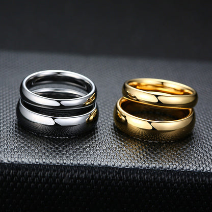 Anti Scratch Tungsten Wedding Rings Women Men Simple Classic Wedding Bands Couples Basic Jewellery The Clothing Company Sydney