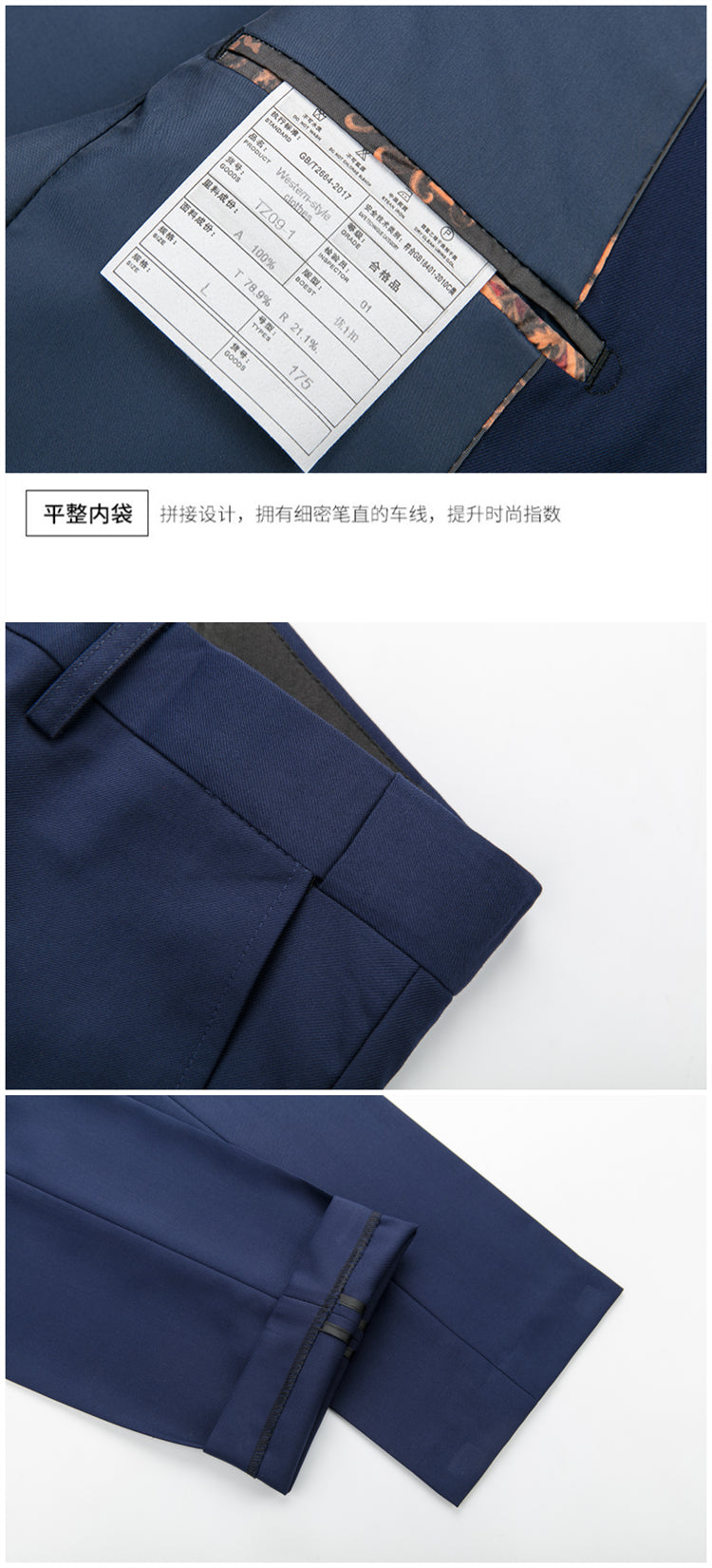 3 Piece ( Jacket + Vest + Pants ) Boutique Pure Color Mens Business Suit Three-piece and Two-piece Groom Wedding Formal Wear The Clothing Company Sydney