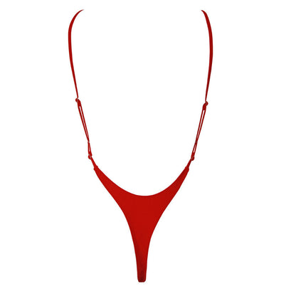 High Leg cut One Piece Swimsuit Thong Swimwear Trikini Backless Monokini Brazilian Bathing Suit The Clothing Company Sydney