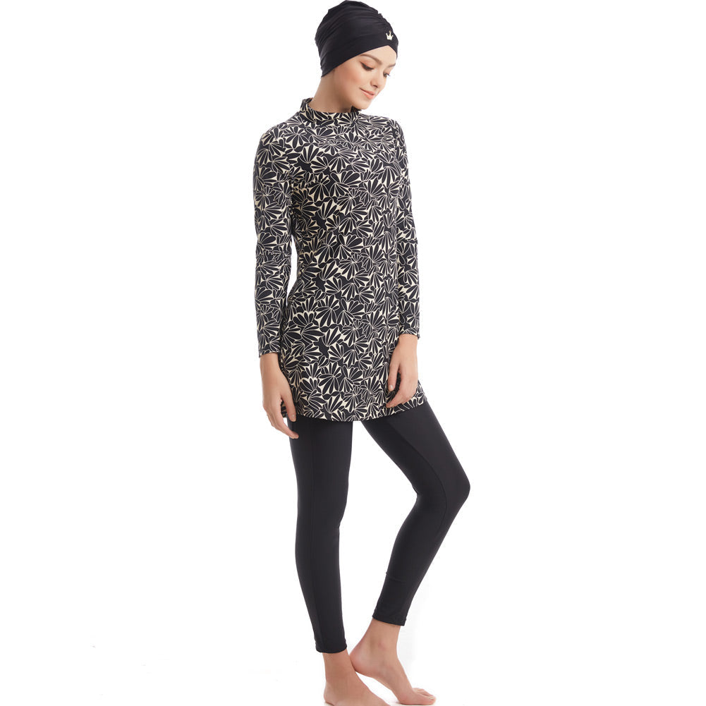 3 Piece Swimwear Swimsuits Plus Size Full Cover Long Sleeve Swimming Suits The Clothing Company Sydney