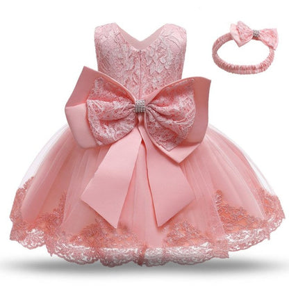 Girls Kids Summer Sleeveless Wedding Sequin Bow Children Lace Smash Tutu Princess Dress The Clothing Company Sydney