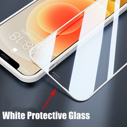 4 pack Full Cover Tempered Glass For iPhone 11 12 13 Pro Max Screen Protector For iPhone Xs Max XR 6 7 8 Anti-Spy Protective Glass The Clothing Company Sydney