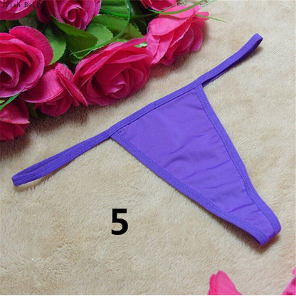 Solid color 20 color printing lingerie underwear women panties string GString thong The Clothing Company Sydney
