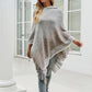 Autumn Winter Sweaters Poncho Knitting Capes Cloak Sweater V-Neck Irregular Hem Tassels Coat Knitted Pullover The Clothing Company Sydney
