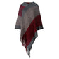 Autumn Winter Sweaters Poncho Knitting Capes Cloak Sweater V-Neck Irregular Hem Tassels Coat Knitted Pullover The Clothing Company Sydney