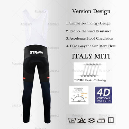 Cycling Suit Winter Bicycle Set Thermal Fleece Cycling Autumn Long Sleeve Sportswear Winter Cycling Suit The Clothing Company Sydney