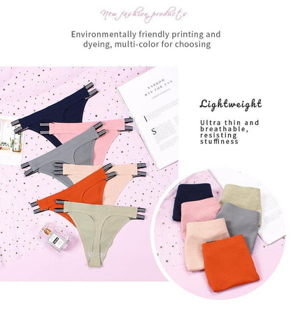 2 pack Panties Thongs Seamless Lingeri Fancy Underwear G String Underpants Panties The Clothing Company Sydney