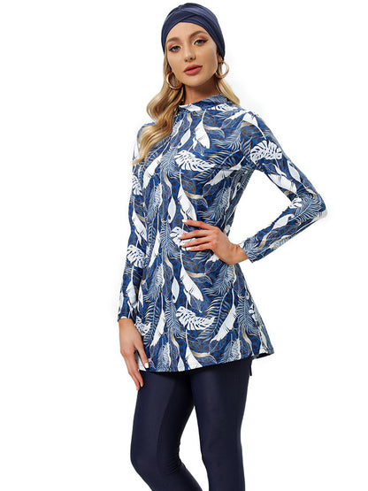 3 Piece Swimwear Swimsuits Plus Size Full Cover Long Sleeve Swimming Suits The Clothing Company Sydney