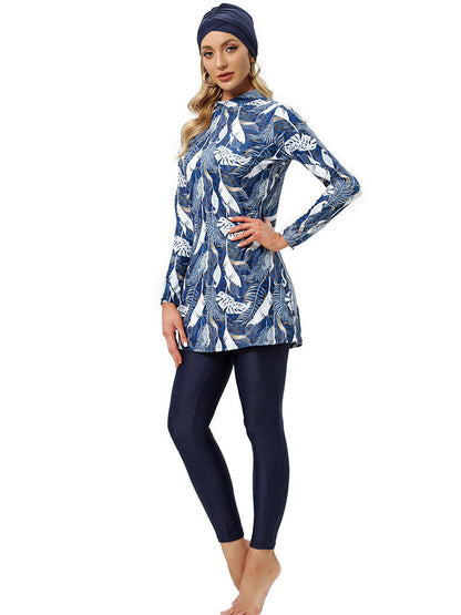 3 Piece Swimwear Swimsuits Plus Size Full Cover Long Sleeve Swimming Suits The Clothing Company Sydney