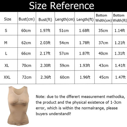 Shaper Slim Up Lift Plus Size Bra Tank Top Body Shaper Removable Underwear Vest Corset Shapewear The Clothing Company Sydney