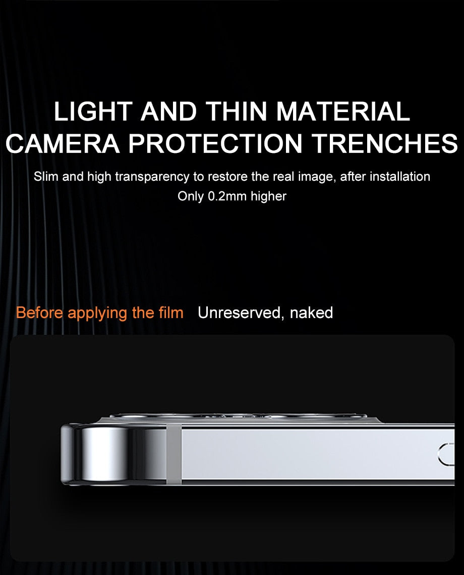 Luxury Camera Lens Protector Glass For iPhone 13 12 11 Pro Max Camera Protective Glass Back Lens Protector The Clothing Company Sydney