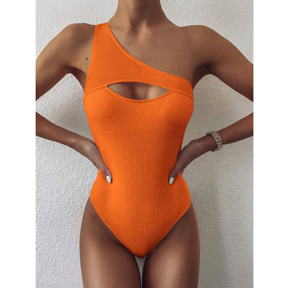 One Piece Swimsuit Wood Ear Ruffle Swimwear Push Up Monokini Bathing Suits Summer Beach Wear Swimming Suit The Clothing Company Sydney
