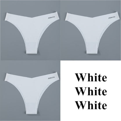 3 pack Seamless Ice Silk Panties Solid Colors Breathable Pantys Underwear Lingerie Hollow Out Briefs The Clothing Company Sydney