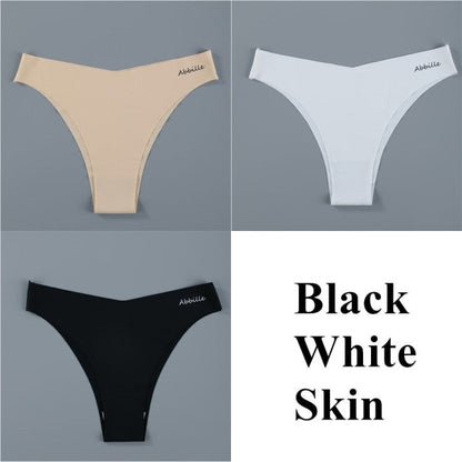 3 pack Seamless Ice Silk Panties Solid Colors Breathable Pantys Underwear Lingerie Hollow Out Briefs The Clothing Company Sydney