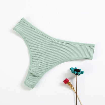 Striped Panties Comfort Cotton Underwear Sports Breathable Thongs Lingerie G-Strings Underpants The Clothing Company Sydney