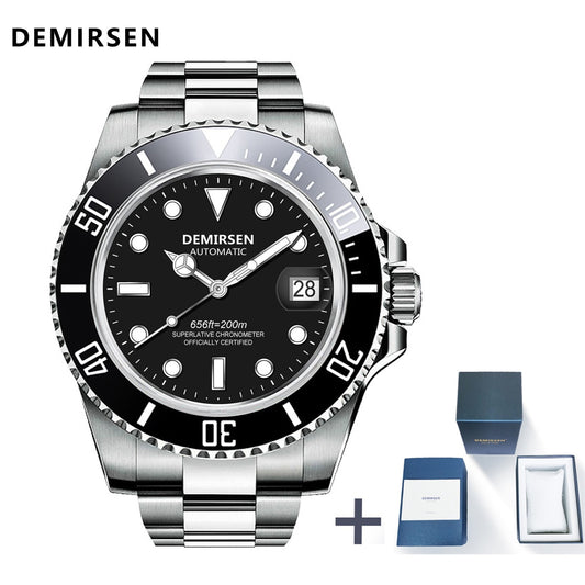 Luxury Automatic Watch Sport Stainless Steel Sapphire Glass Luminous Mechanical Men Ladies Wristwatch The Clothing Company Sydney