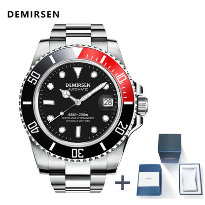 Luxury Automatic Watch Sport Stainless Steel Sapphire Glass Luminous Mechanical Men Ladies Wristwatch The Clothing Company Sydney