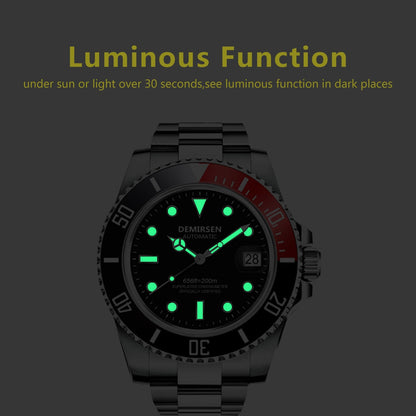 Luxury Automatic Watch Sport Stainless Steel Sapphire Glass Luminous Mechanical Men Ladies Wristwatch The Clothing Company Sydney