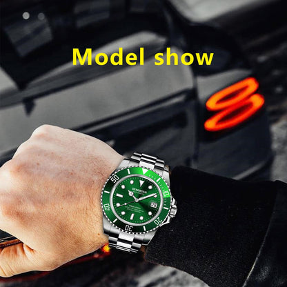 Luxury Automatic Watch Sport Stainless Steel Sapphire Glass Luminous Mechanical Men Ladies Wristwatch The Clothing Company Sydney