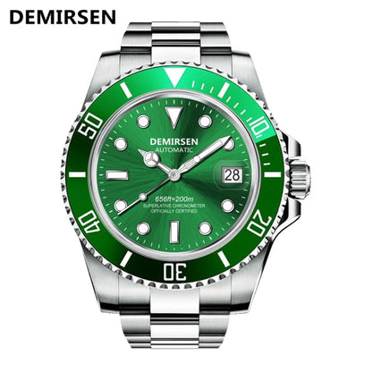 Luxury Automatic Watch Sport Stainless Steel Sapphire Glass Luminous Mechanical Men Ladies Wristwatch The Clothing Company Sydney