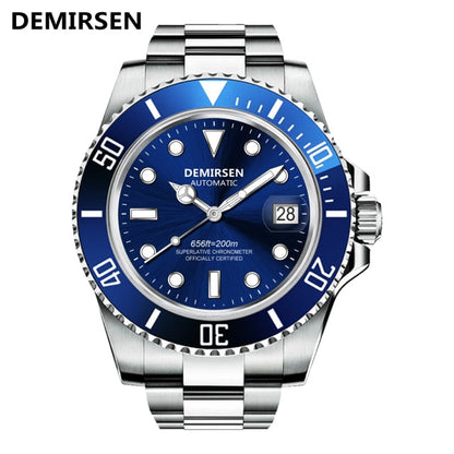 Luxury Automatic Watch Sport Stainless Steel Sapphire Glass Luminous Mechanical Men Ladies Wristwatch The Clothing Company Sydney