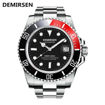 Luxury Automatic Watch Sport Stainless Steel Sapphire Glass Luminous Mechanical Men Ladies Wristwatch The Clothing Company Sydney